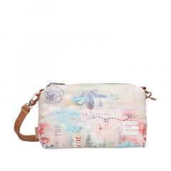 Geanta tip cos din piele vegana - Anekke - Mediterranean, 38x20x15 cm