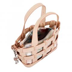 Geanta tip cos din piele vegana - Anekke - Mediterranean, 38x20x15 cm