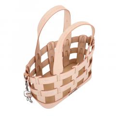 Geanta tip cos din piele vegana - Anekke - Mediterranean, 38x20x15 cm