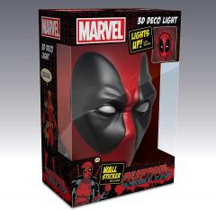 Lampa 3D - Marvel - Deadpool Mask