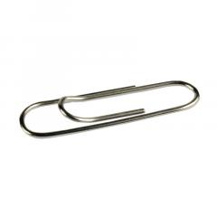 Agrafe pentru hartie - 100 Nickel-Plated clips