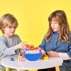 Joc - Teeter Totter Shapes Wood Balance Game