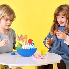 Joc - Teeter Totter Shapes Wood Balance Game