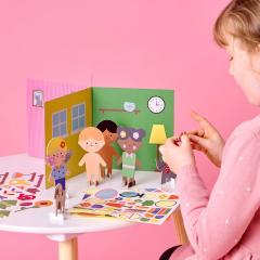 Set de constructie - Make, Stick & Play - At My House