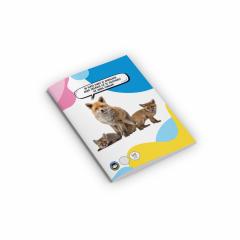 Caiet - Discover The Wild - Vulpe, A4, matematica, 48 file