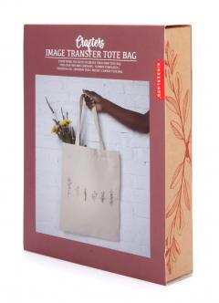 Kit decorativ cu tote bag - Crafters - Image Transfer Tote Bag
