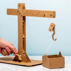 Kit de constructie - Newton's Lab Pulley Crane