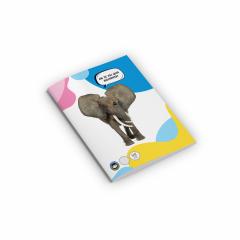 Caiet - Discover The Wild - Elefant, A4, matematica, 48 file
