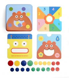 Joc - On The Go 3 in 1 Tiddlywinks Game
