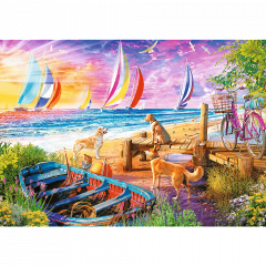 Puzzle 1000 piese - Sailboats View