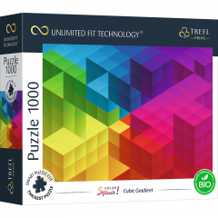 Puzzle 1000 piese - Cubic Gradient