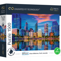 Puzzle 1500 piese - Urban Reflection - Perth - Australia
