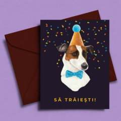 Felicitare - Party Animal