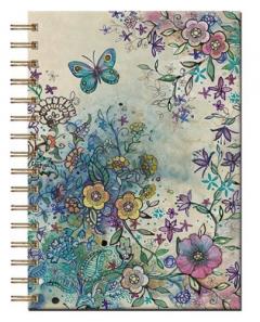 Carnet A5 - Bug Art - Papillon Bleu