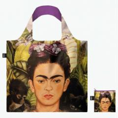 Tote bag - Frida Kahlo - Self Portrait with Hummingbird and Thorn Necklace