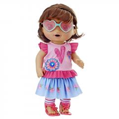 Papusa - Baby Alive - So Many Styles Brunette Girl