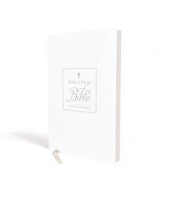 KJV, Baby's First New Testament, Hardcover, White, Red Letter, Comfort Print