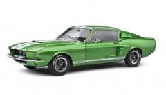 Macheta - Ford Shelby Mustang GT500 Lime Green / White Stripes 1967