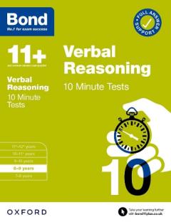 Coperta cărții BOND 10 MINUTE TESTS VERBAL REASONING 89
