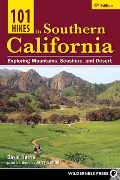 Coperta cărții 101 Hikes in Southern California