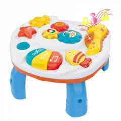 Masuta Educativa 2 in1 cu Lumini si Sunete pentru Bebelusi