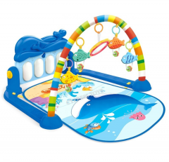 Saltea de Joaca pentru Bebelusi cu Sunete si Lumini Pestisori- Piano Fitness