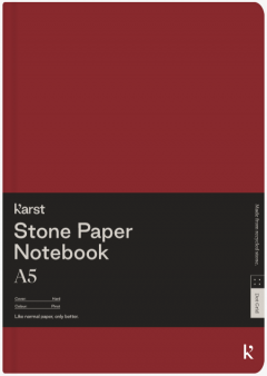 Carnet A5 - Stone Paper - Hardcover, Dot Grid - Pinot