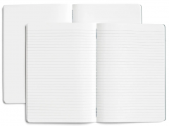 Set caiete A5 - Twin Pack - Blank, Lined - Slate