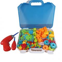 Set de constructie - Magic Puzzle Plate, 190 de piese