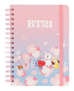 Carnet - BT21 - Cherry Blossom, A5