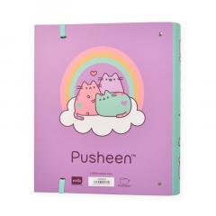 Dosar - 4 Ring Binder 100 Sheets - Pusheen The Cat