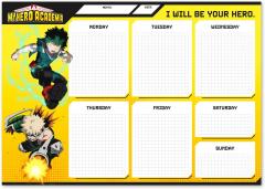 Planner saptamanal - My Hero Academia