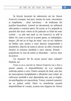 Sa ma iei sa fugi de mine