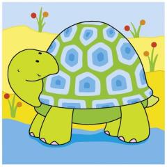 Cuburi puzzle - Animale vesele