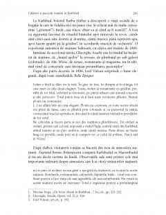 Calatori si pacienti romani la Karlsbad