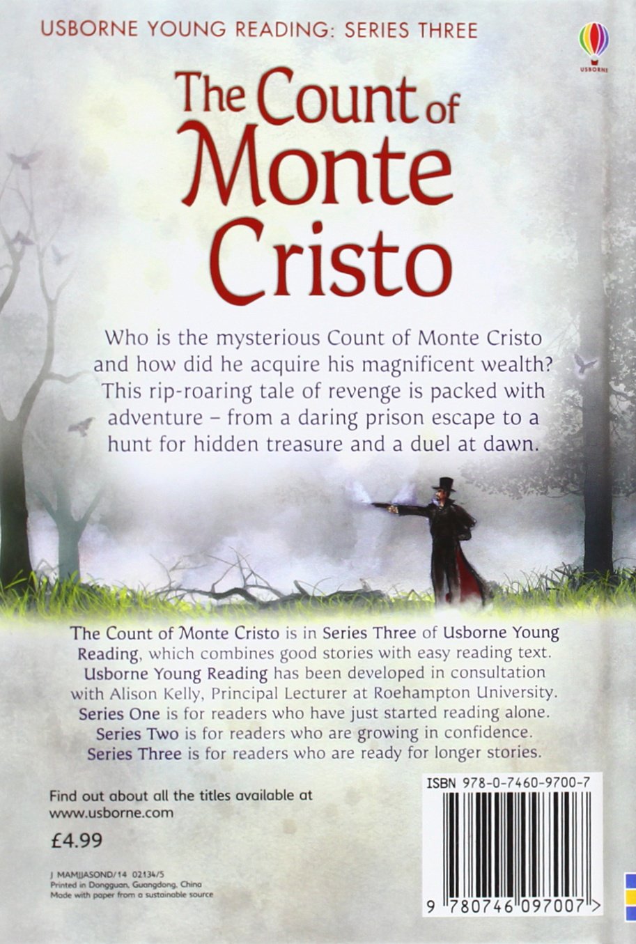 reading the count of monte cristo