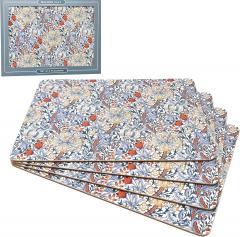Set 4 suporturi pentru farfurie - Golden Lily Placemats