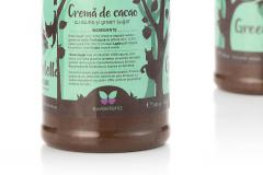 Crema tartinabila de cacao cu alune de padure - Greentella