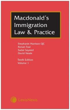 Coperta cărții Macdonald's Immigration Law & Practice