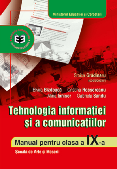 Tehnologia informatiei si a comunicatiilor. Manual clasa a IX-a