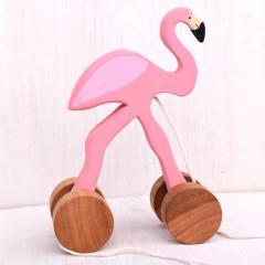 Jucarie de tras - Flamingo