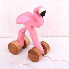 Jucarie de tras - Flamingo