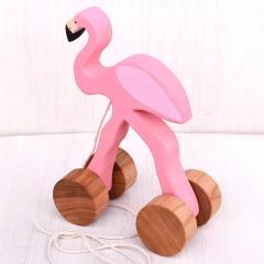 Jucarie de tras - Flamingo