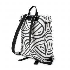 Rucsac - Urban, noduri alb-negru