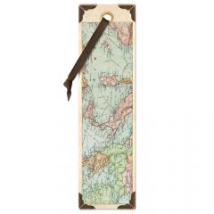 Semn de carte - Vintage - Map