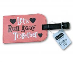 Eticheta pentru bagaj - Let's Run Away Together