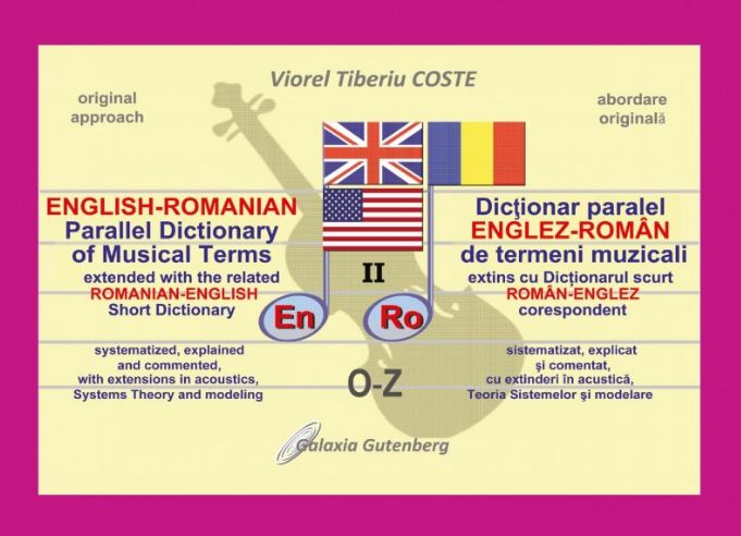 Dictionar paralel englez-roman de termeni muzicali