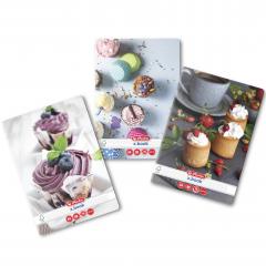 Caiet - Cupcakes - Dictando, A4, 80 file (mai multe modele)