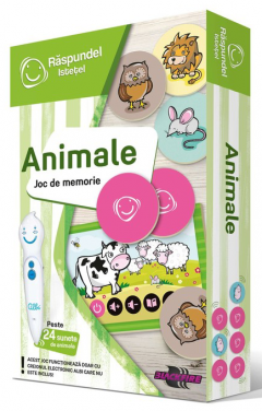 Joc de memorie - Raspundel Istetel - Animale