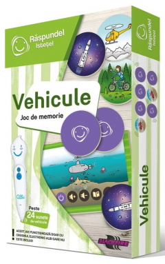 Joc de memorie - Raspundel Istetel - Vehicule